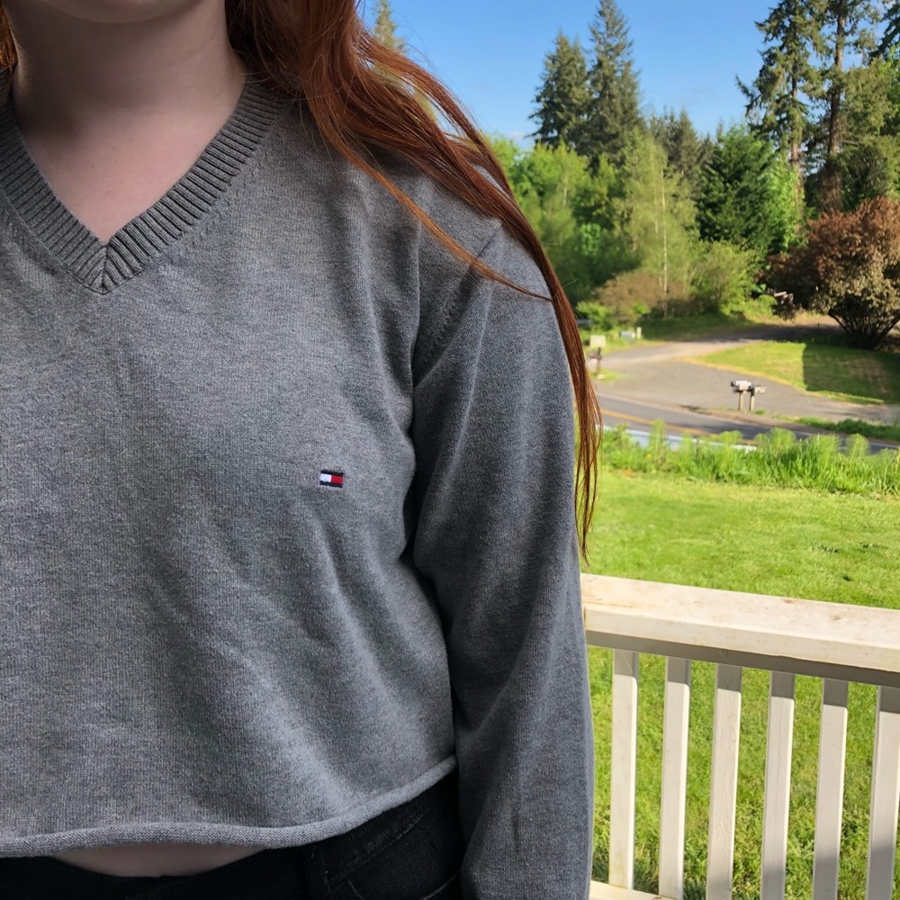 Tommy Hilfiger cropped sweater